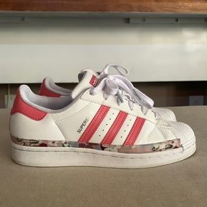 Women’s Adidas Superstar floral